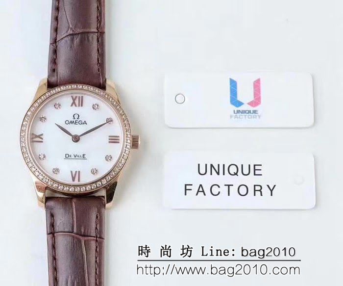 歐米茄OMEGA 2018新款Omega 真貝殼高端女表 WSS0817